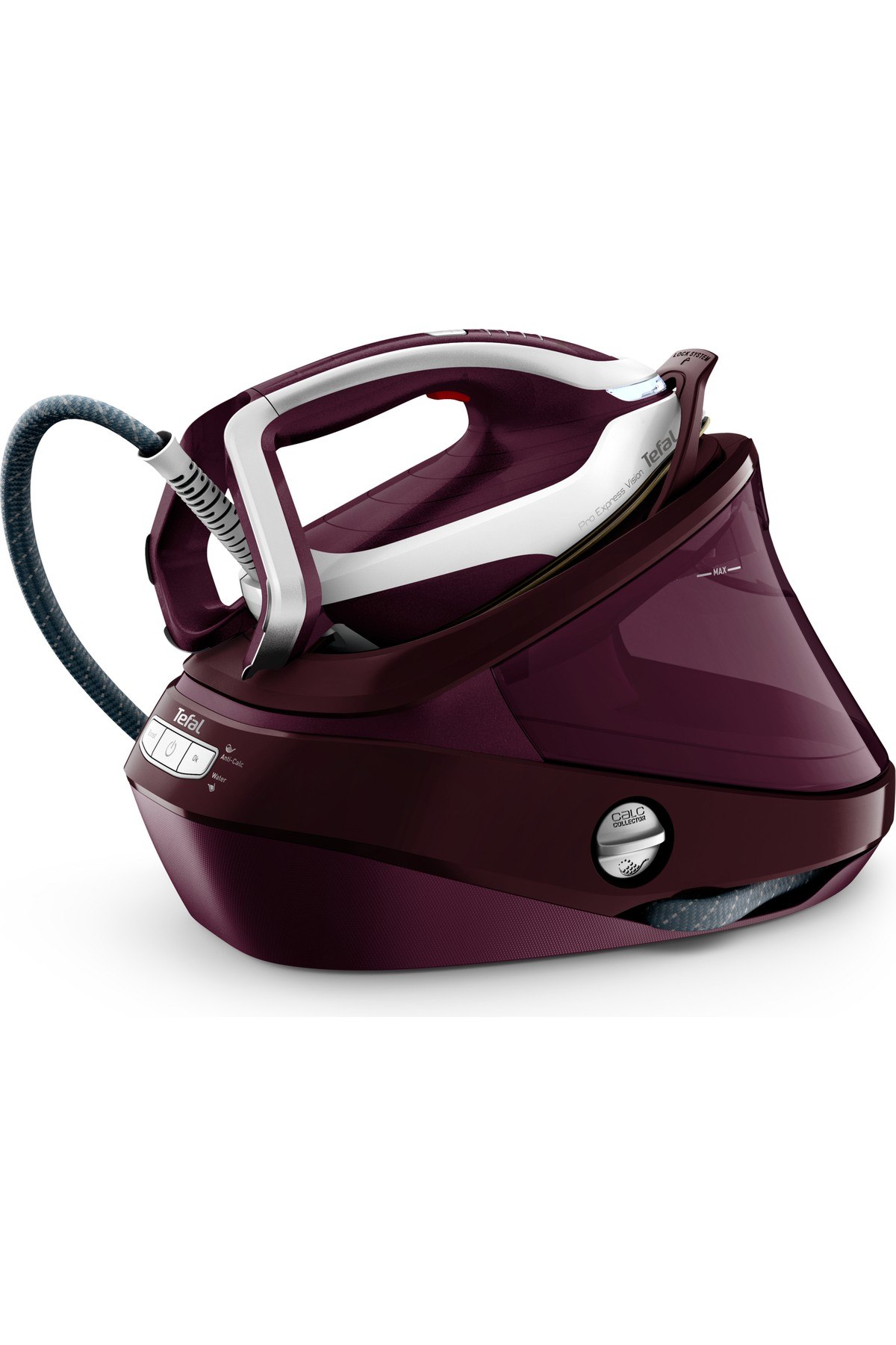 Tefal GV9810 Pro Express Vision 180 gr Sürekli ve 680 gr Şok Buharlı 3000 Watt Buhar Kazanlı Ütü